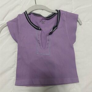 Urban Outfitters Lavender Crop Top